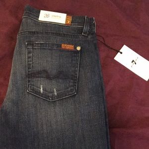 7 for all mankind new with tags jeans